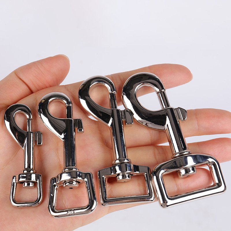 Custom Rose Gold Metal Zinc Alloy Silver Buckle Dog Collar D Rings Quick Side Release Buckle Dog Accessories
