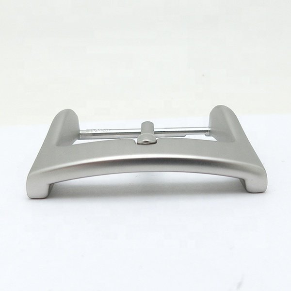 Customized Matte Silver Nickel-Free Finish Heavy Duty Nice Pin Type Zinc Alloy Bulk Single Prong Belt Buckles Wholesale for Men