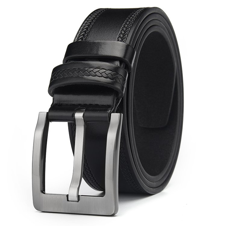 Chinese pin buckle pu leather belt for men's jeans fashion belts leather men luxury designer adjustable