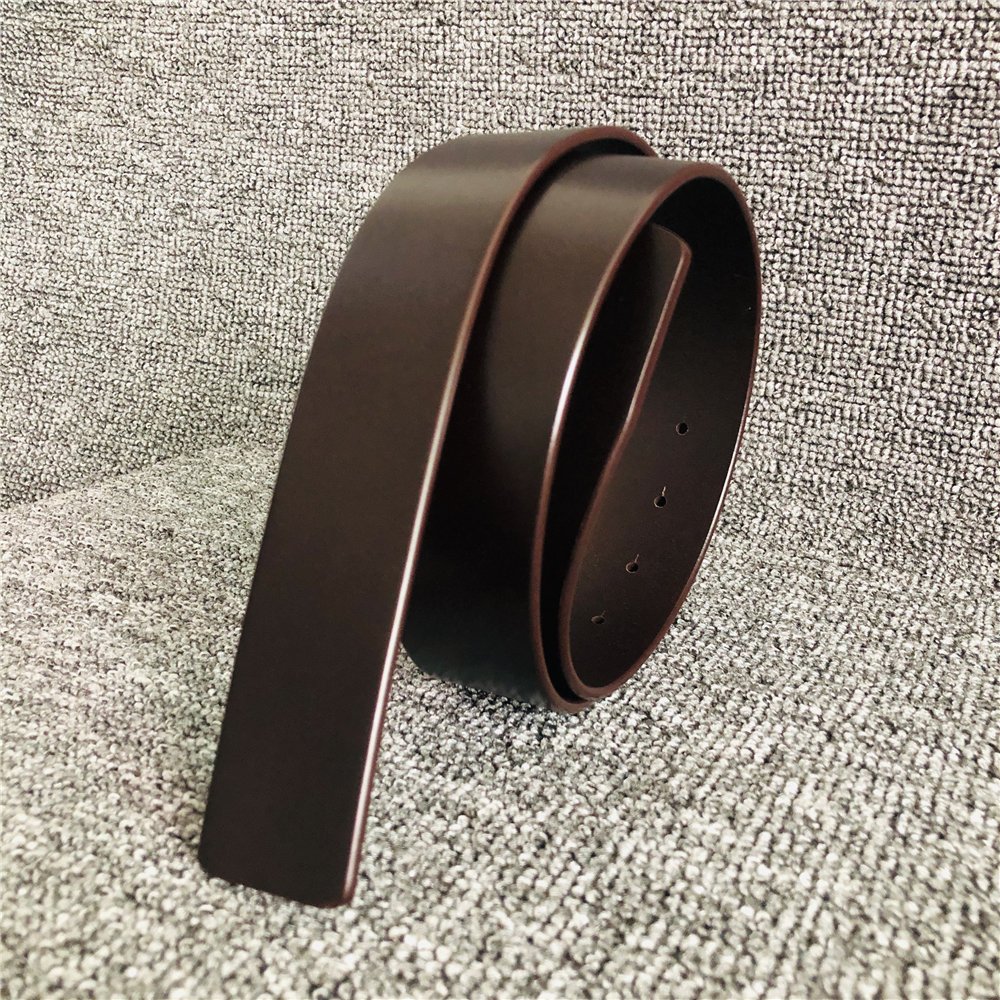 Factory Wholesale 3.8cm Width Fashion Crocodile No Buckle Belts Famous Designer Men Top Genuine Leather Belt Without Buckle