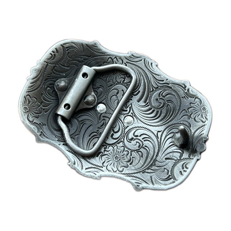 2024 Cowboy Belt Buckle Chinese Manufacturer Western Buckle cowboy antique color with horse fashion belt buckle