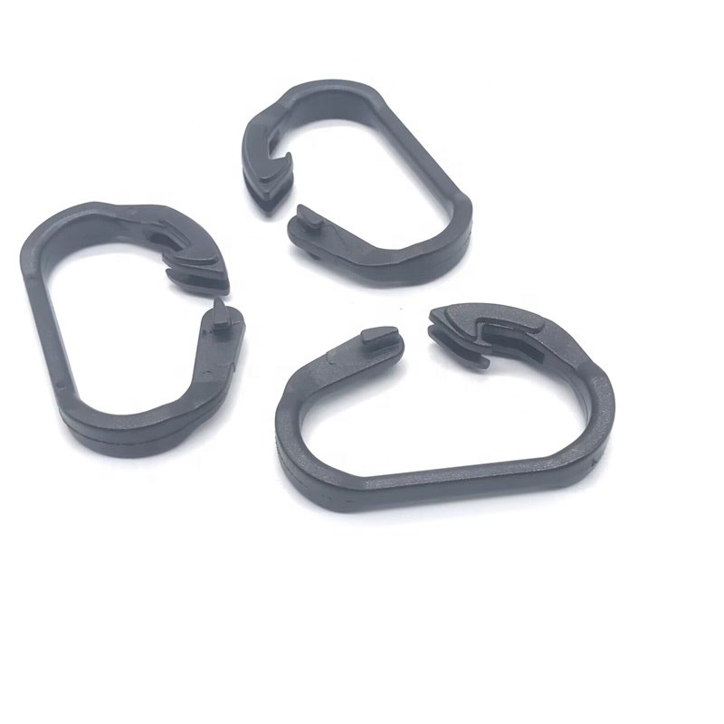 POM plastic hook backpack accessories hook buckle adjustable slide buckle G hook backpack
