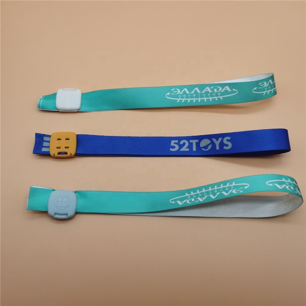 Adjustment Anti Slip Earloop Buckles Plastic Toggle Cord Stopper Lock Wristband ribbon lock