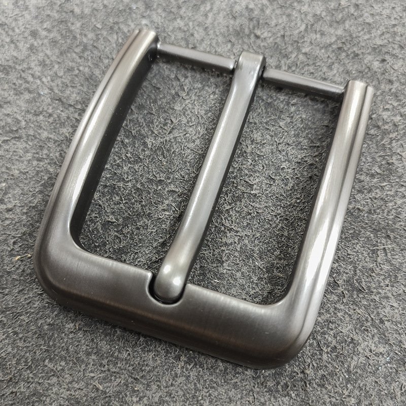 40mm Men's Casual Belt Buckle End Bar Heel bar Buckle Single Pin Half Buckle for Leather Craft Jeans Webbing