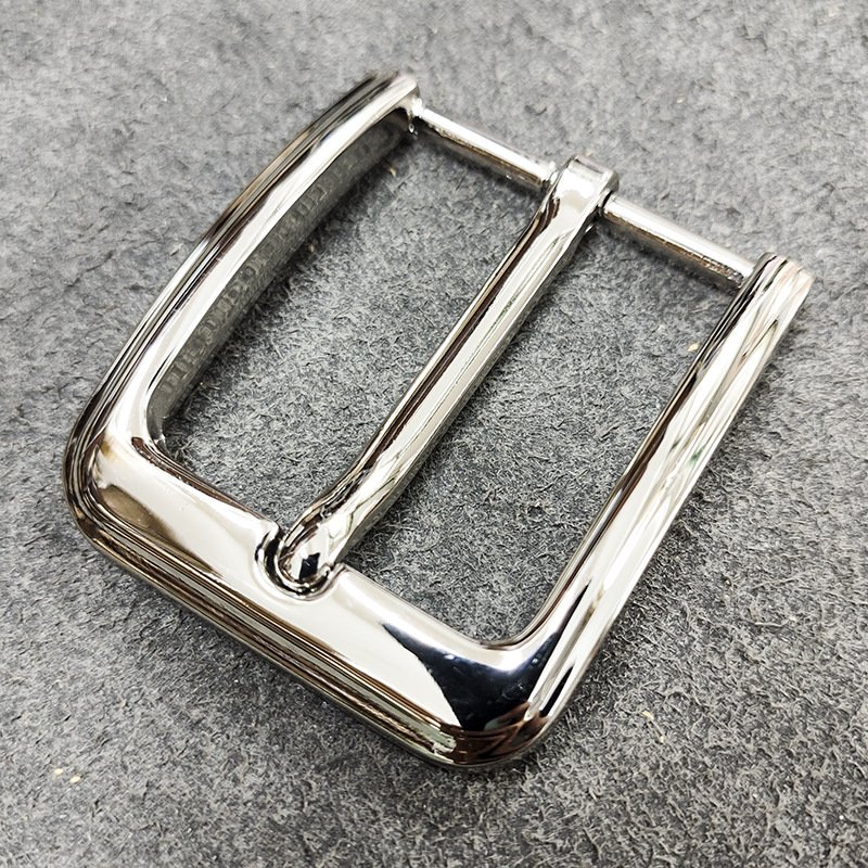 40mm Men's Casual Belt Buckle End Bar Heel bar Buckle Single Pin Half Buckle for Leather Craft Jeans Webbing