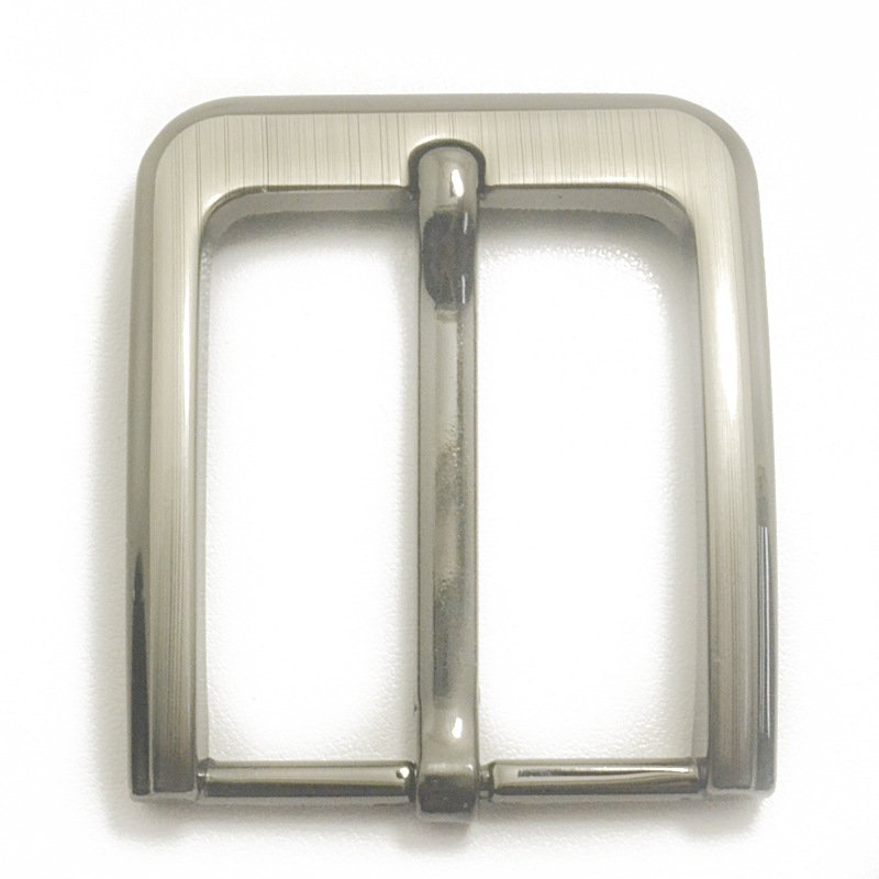 40mm Men's Casual Belt Buckle End Bar Heel bar Buckle Single Pin Half Buckle for Leather Craft Jeans Webbing