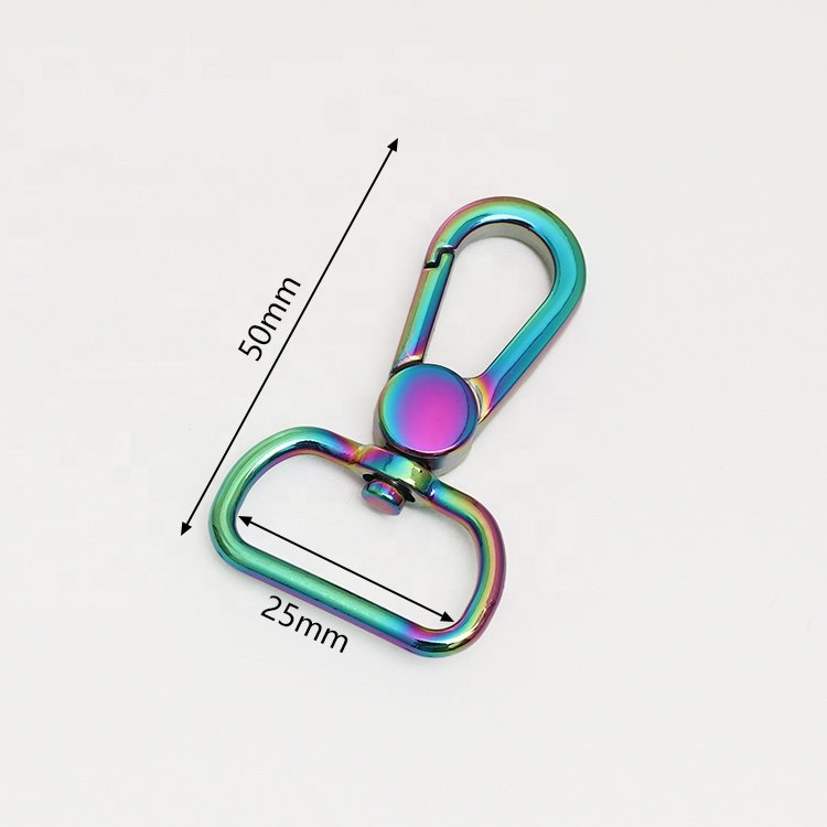Wholesale metal dog collars in bulk custom leash swivel rainbow snap hook buckle metal collar set dog hook