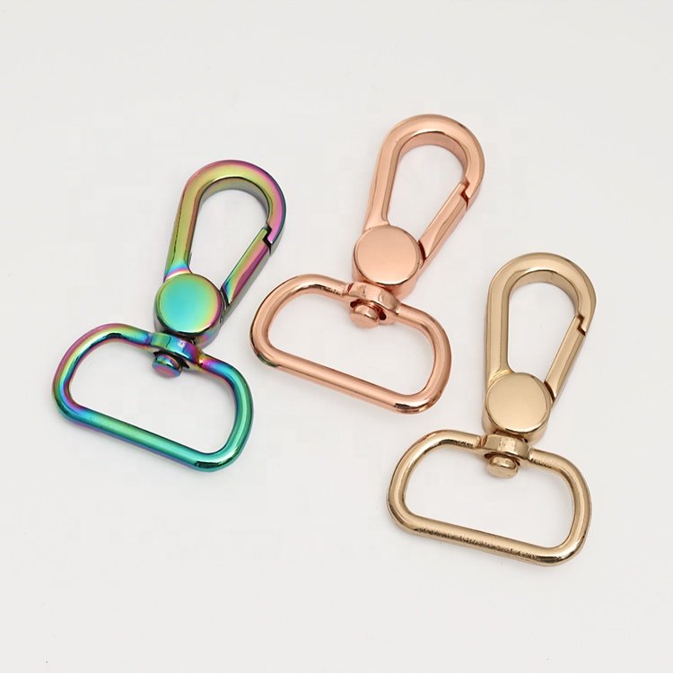 Wholesale metal dog collars in bulk custom leash swivel rainbow snap hook buckle metal collar set dog hook