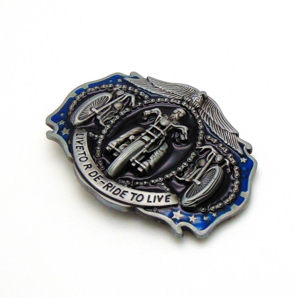 wholesale Hip-hop plate belt buckle zinc alloy soft enamel western cowboy belt buckle for men