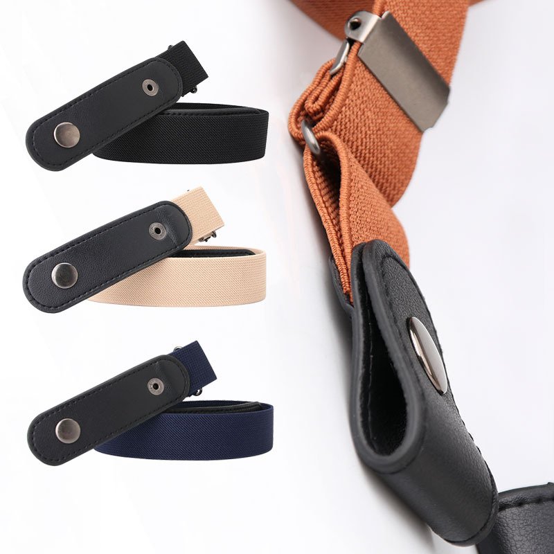 Hot sell wholesale hot selling No Buckle Stretch Elastic Waist Belt,For Women Men Jeans Pants
