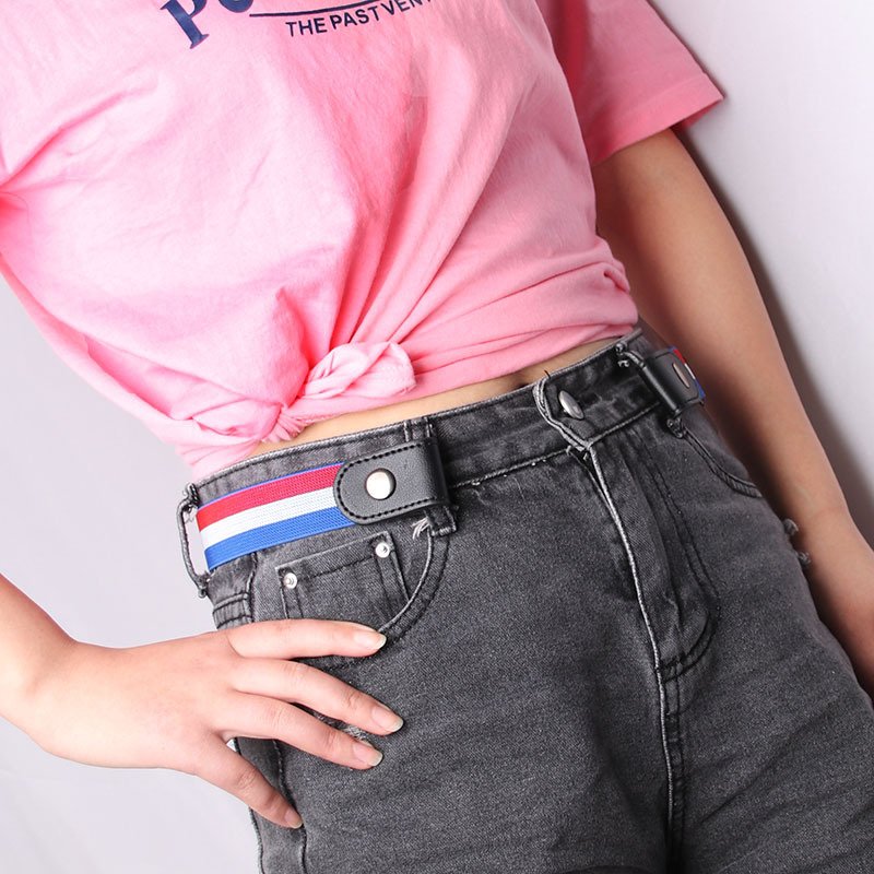 Hot sell wholesale hot selling No Buckle Stretch Elastic Waist Belt,For Women Men Jeans Pants