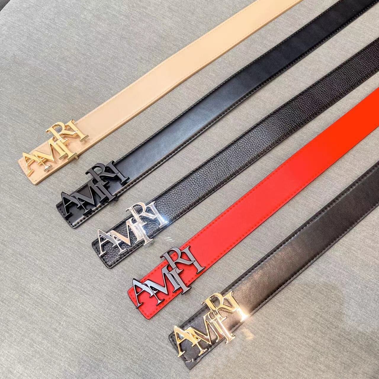 Wholesale (3.8cm wide 100-125cm long+Designer box) belt buckle Designer brand custom leather belts for men