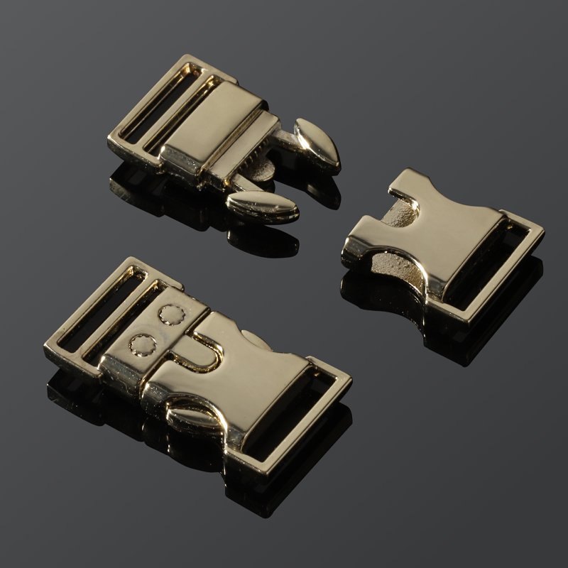 Manufacturers Wholesale 20MM Metal Buckles For Bag Straps Custom Side Quick Release Metal Buckle Accessories For Luggage Bag