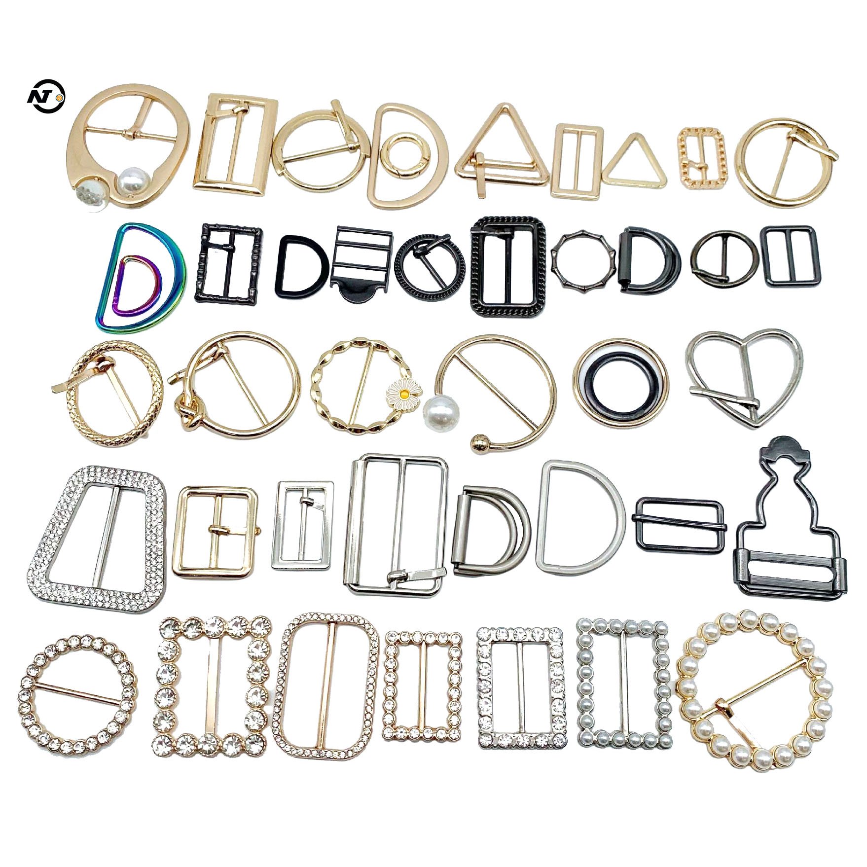 Pet accessories Belt Buckle Three-speed Needle Adjustable buckle Pin Buckles