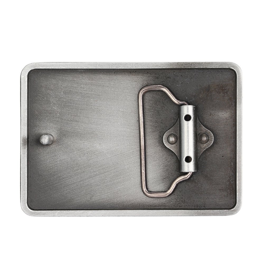 American popular Square Alphabet soft enamel belt buckle western cowboy belt buckle for men