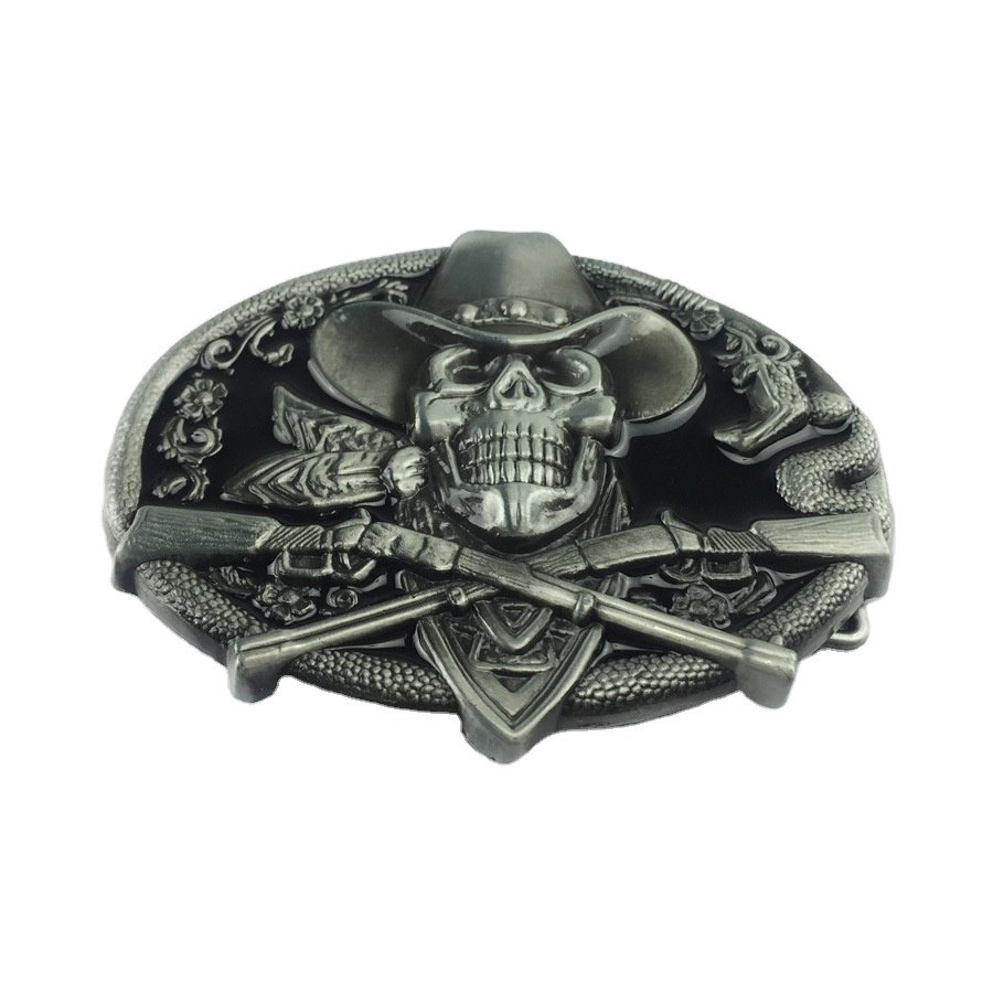 Zinc Alloy large Western cowboy small pattern eagle belt buckle casual belt buckle