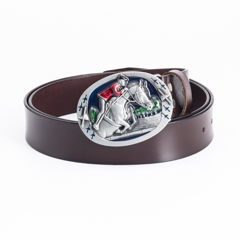 Zinc Alloy large Western cowboy small pattern eagle belt buckle casual belt buckle