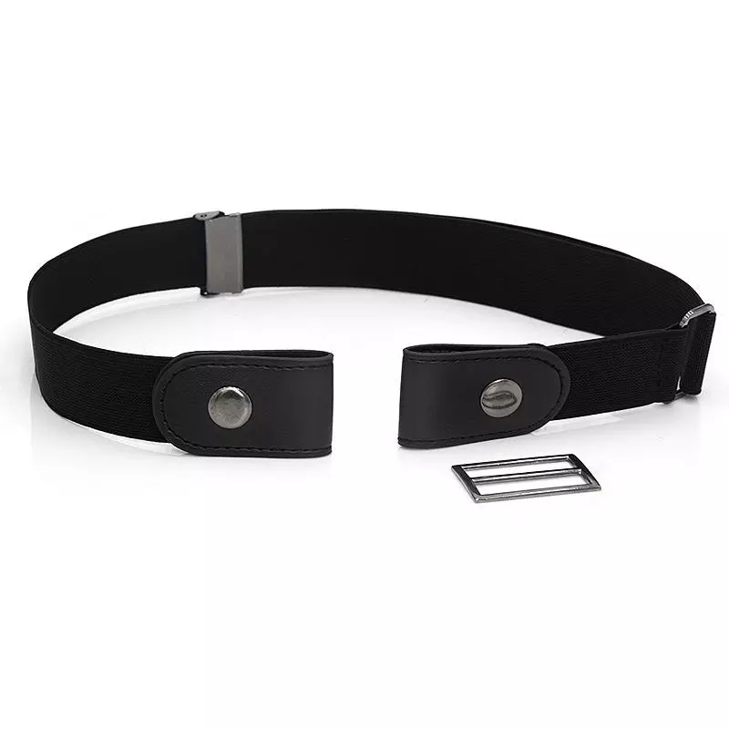 Multi Colors Invisible Lazy Strech Belt Buckle-Free Elastic Belt Without Buckle For Women Men