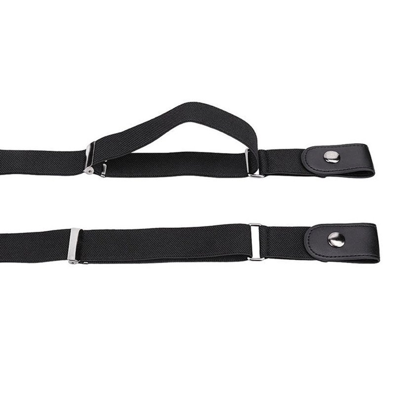Multi Colors Invisible Lazy Strech Belt Buckle-Free Elastic Belt Without Buckle For Women Men