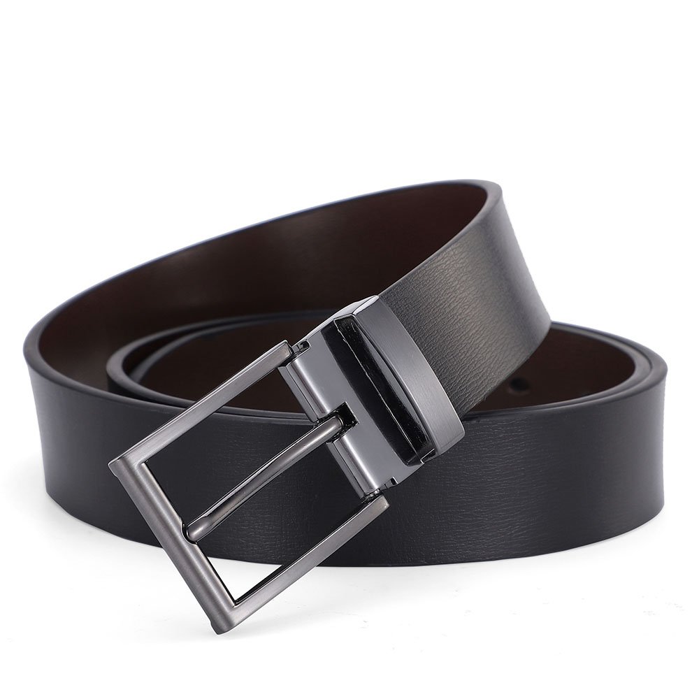 Factory Manufacturer Luxury Exquisite Pin Buckle Cow Genuine Leather Belts Formal Wear Leathers Belt For Male