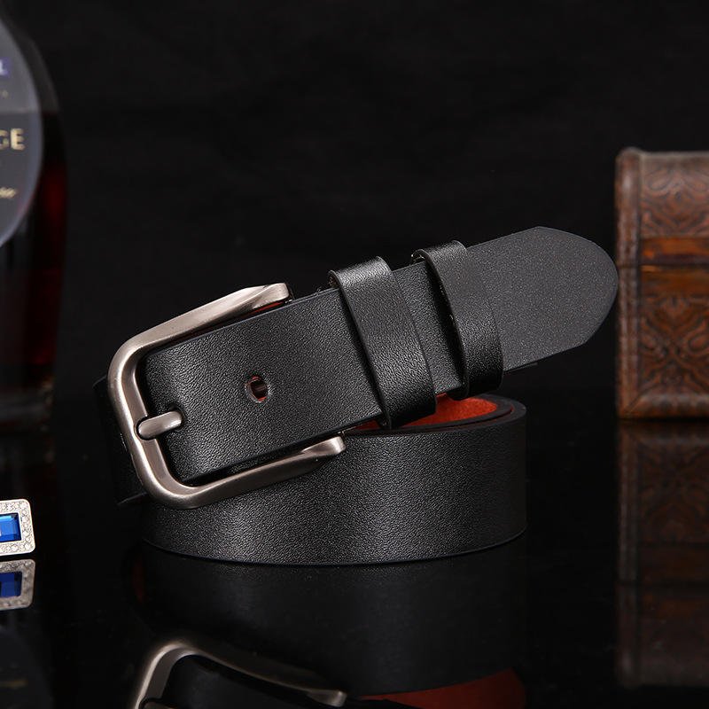 High Quality Luxury Leather Belts Men Logo Custom Design Adjustable Belt With Pin Buckle Classic