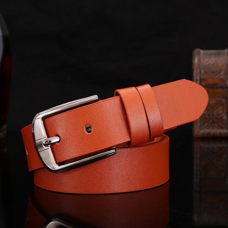 High Quality Luxury Leather Belts Men Logo Custom Design Adjustable Belt With Pin Buckle Classic