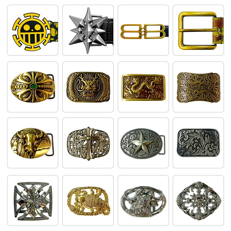 Manufacturer personalized no minimum metal belt buckles antique plated logo 3D bulk cheap custom western cowboy belt buckle