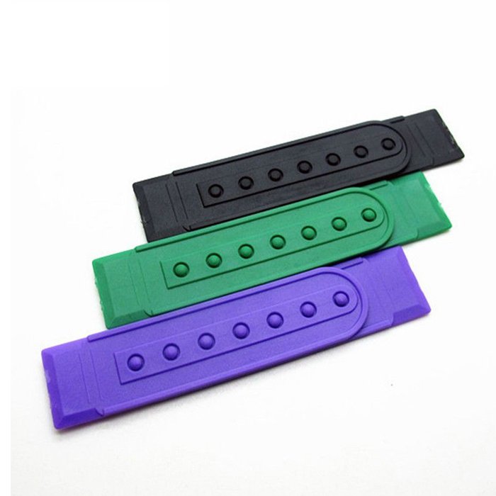 Plastic hat accessories snap buckle plastic customized single and double row seven hole row button spot hat closure replacement