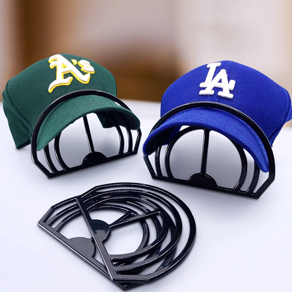 OEM Custom Logo Buckle Plastic Hat Accessories Snap Buckle Hat Brim Curving Band Cap Curver