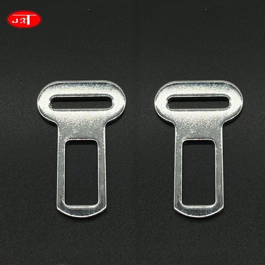 Car Seat Safety Belt Metal Buckle Zinc Alloy Seat Belt Buckle Car Seatbelt Insert Buckle