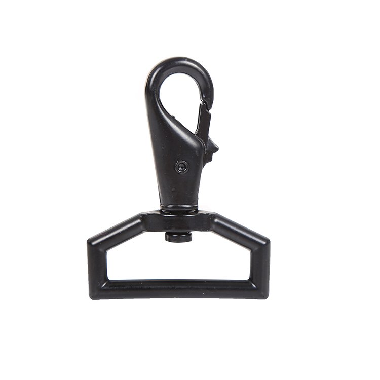 China high quality light black zinc alloy metal nickel free swivel snap bog hooks, g hook buckle for bags