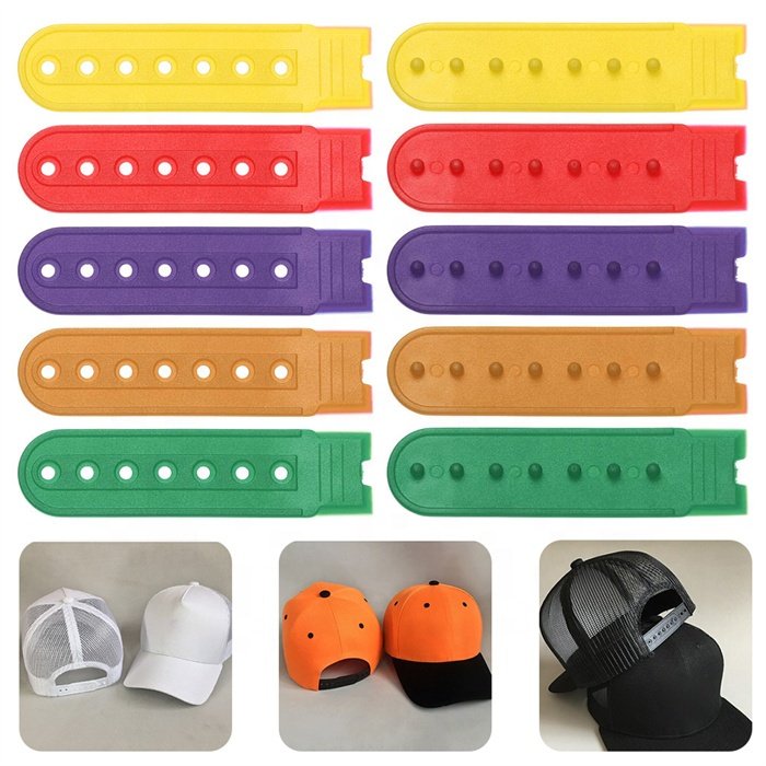 7 snap Plastic Snap back for baseball cap Snapback Strap Buckle plastic snap for hat closure custom