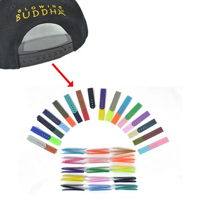 7 snap Plastic Snap back for baseball cap Snapback Strap Buckle plastic snap for hat closure custom