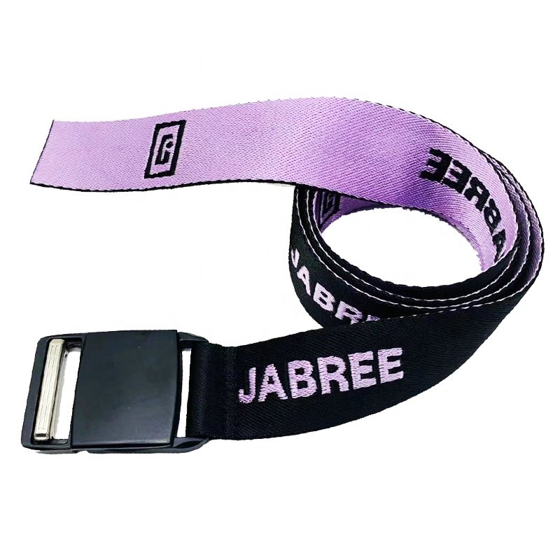 Custom Heavy Duty Quick Release Metal Magnetic Buckle Thickened Woven Nylon Outdoor Training Tactical Guns Shooter Belt For Men