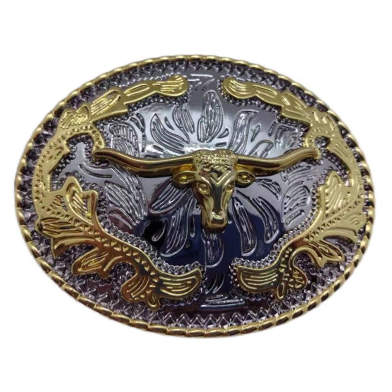 professional manufacturer custom Zinc Alloy running horse belt buckle plating Western belt buckle for belts