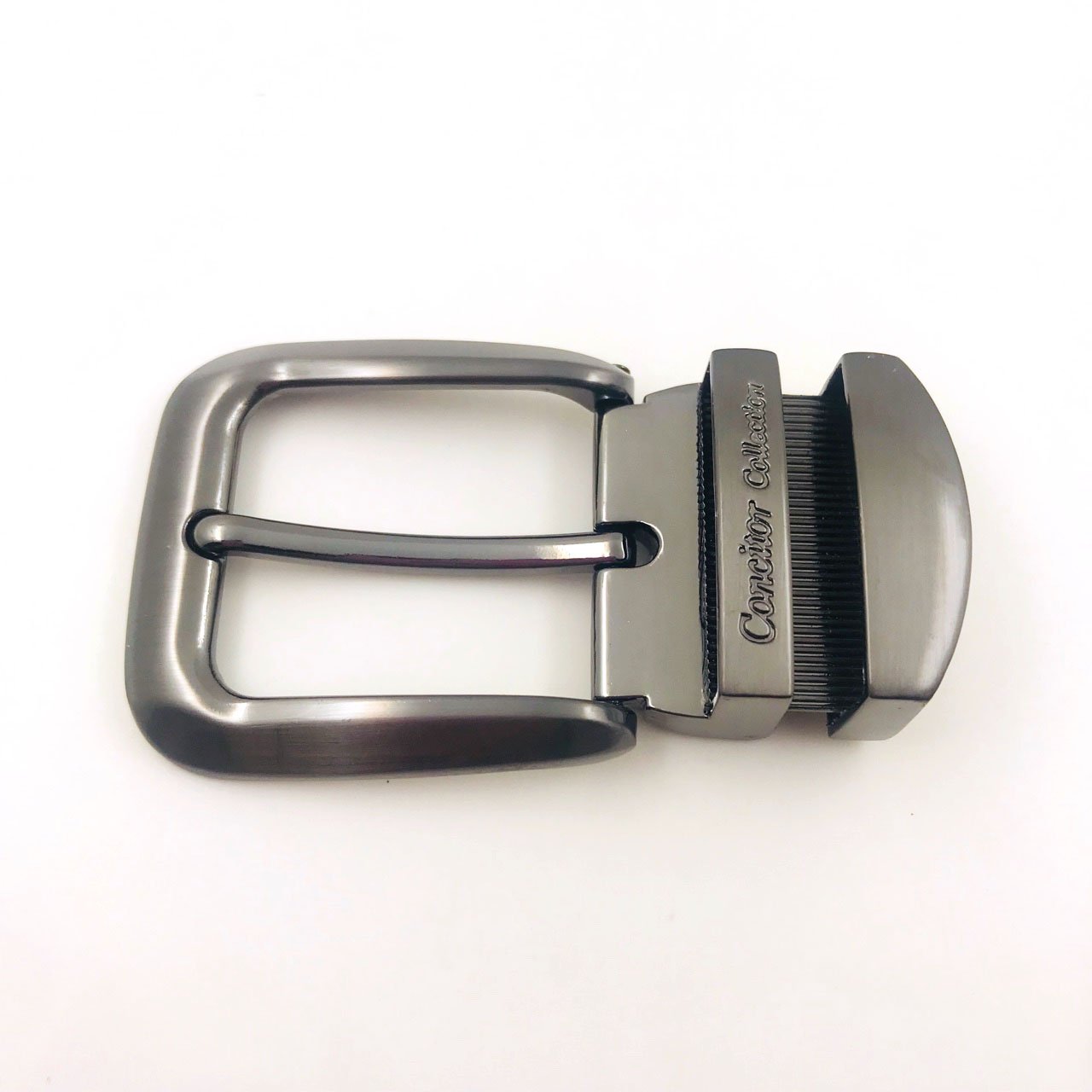 2024 high quality reversible buckles and plating color in creative style popular metal belt buckle for leather belt