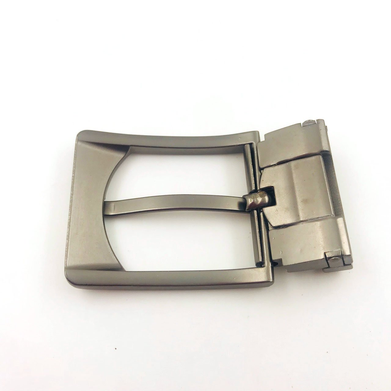 2024 high quality reversible buckles and plating color in creative style popular metal belt buckle for leather belt