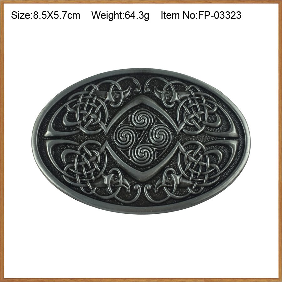Wholesale Popular Style Celt Knotted Belt Buckle Zinc Alloy Belt Buckle Totem Features Belt Buckle for Men Women