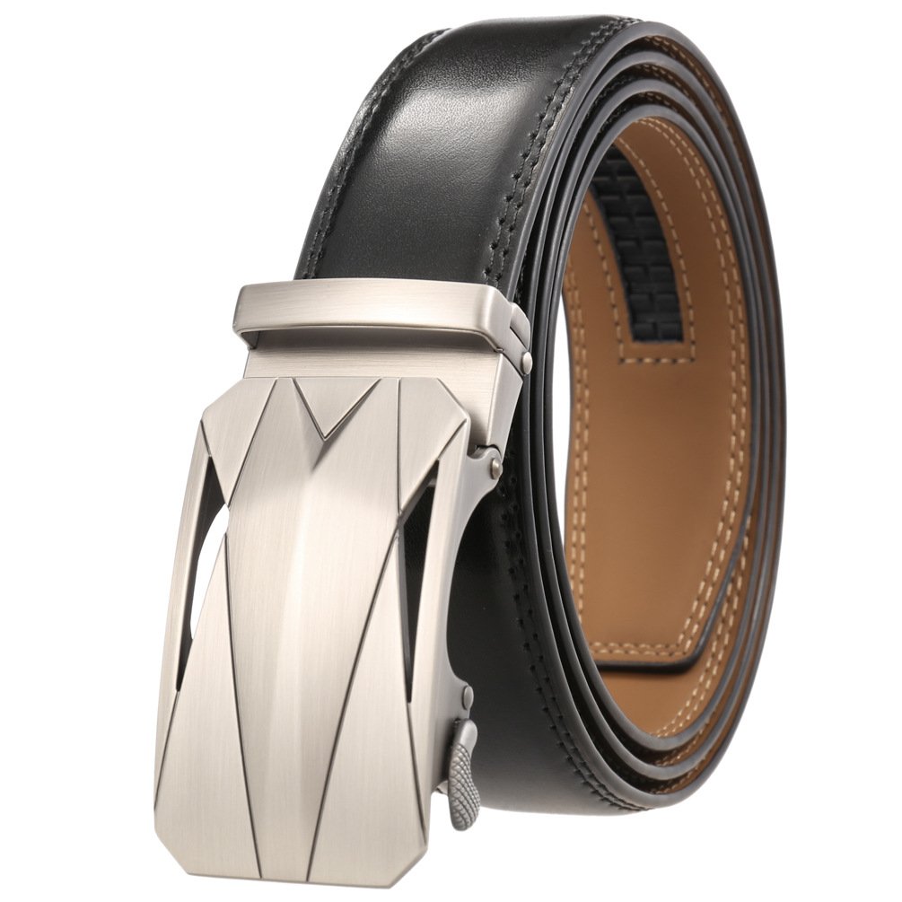LY36-00001-2 3.5CM Wholesale of belts for men's genuine leather,fashionable and trendy belt buckles
