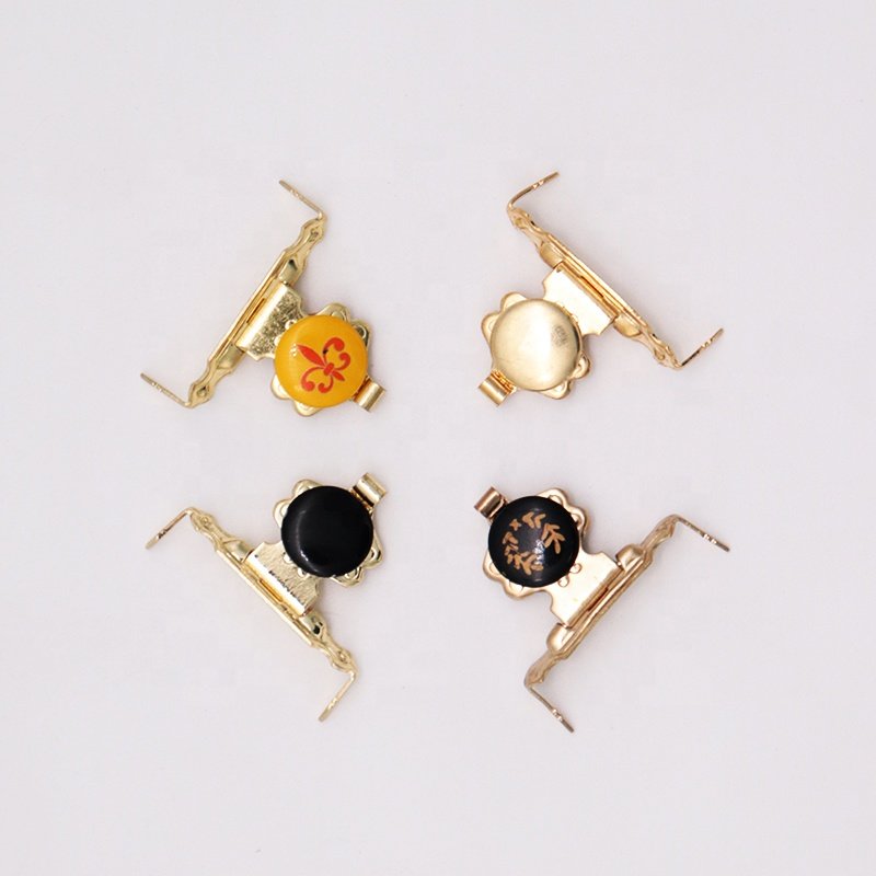 Small Concealed Buckle for Luggage Wine & Cigar Boxes Button & Lock Type for Gifts