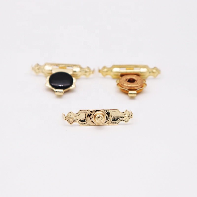 Small Concealed Buckle for Luggage Wine & Cigar Boxes Button & Lock Type for Gifts