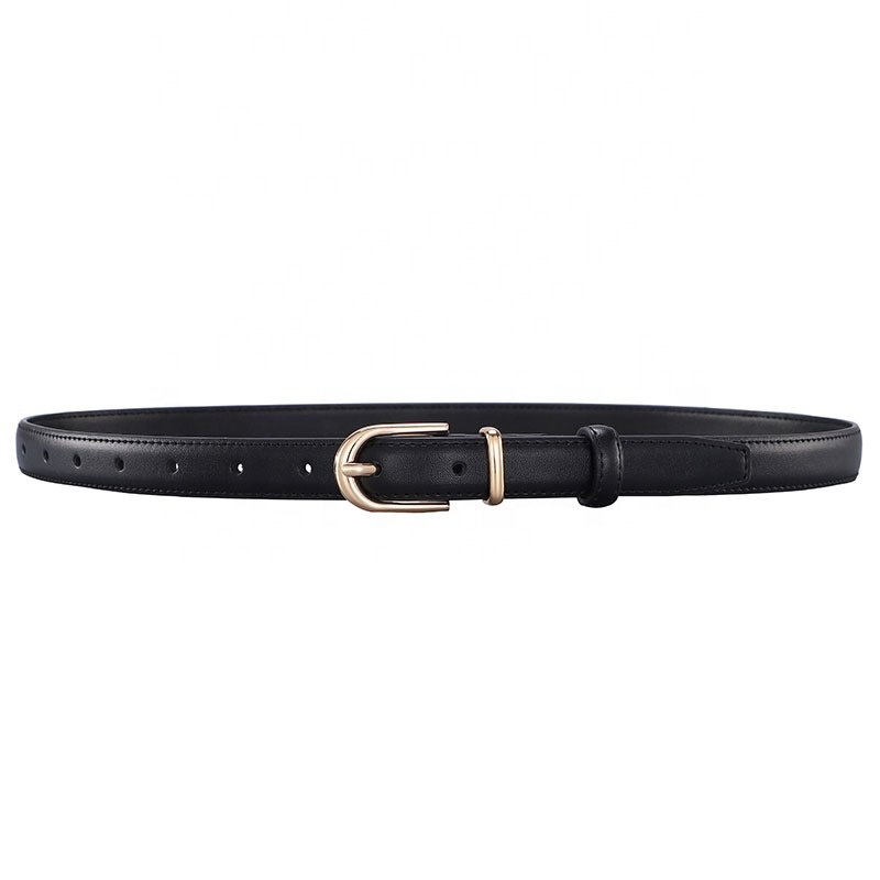 Women's belt pin buckle female pure cowhide culottes belt stock wholesale Genuine Leather Belt Ladies