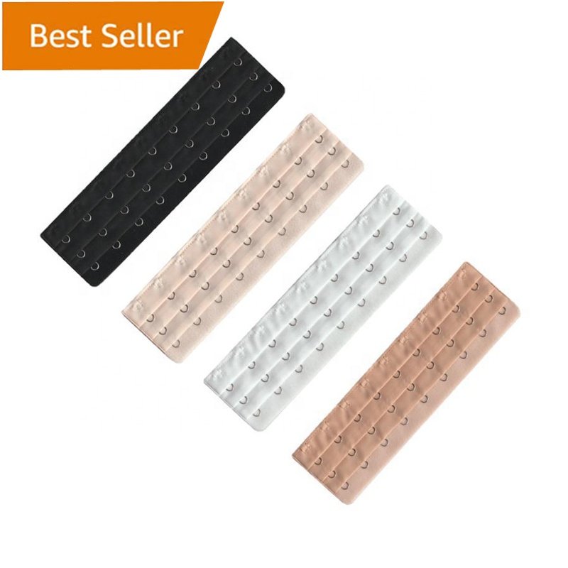 women Waist trainer Girdle Body Shaper Extender 9 Hooks 3 Rows Adjustable Soft Comfortable Bra Corsets Extension Buckle