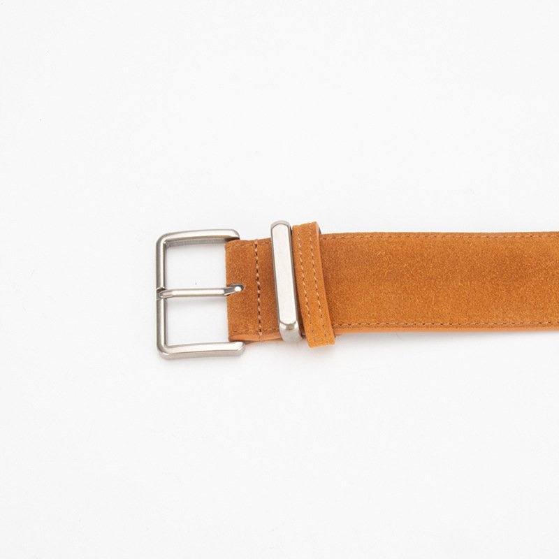 Newest Arrival Retro Frosted Top Cowhide Leather Wide Belt Silver Buckle Female Genuine Leather Waist Belt Decorative Dress