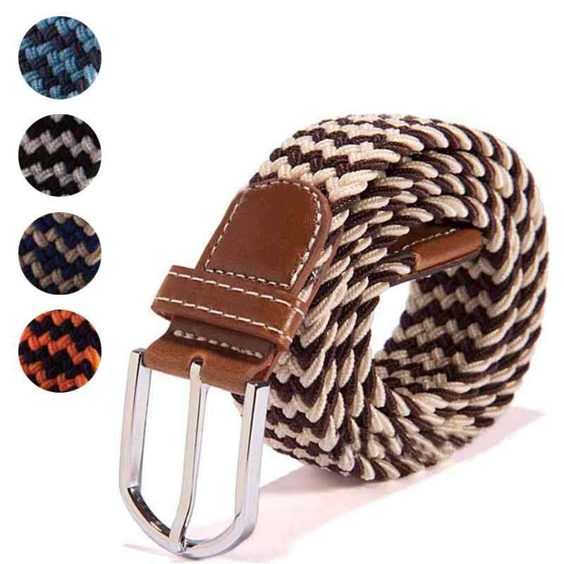 Women's belt with buckle thick leather belt women woven belts designer buckle