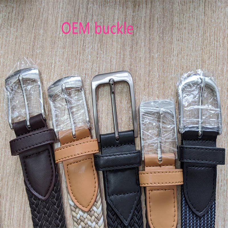 Women's belt with buckle thick leather belt women woven belts designer buckle