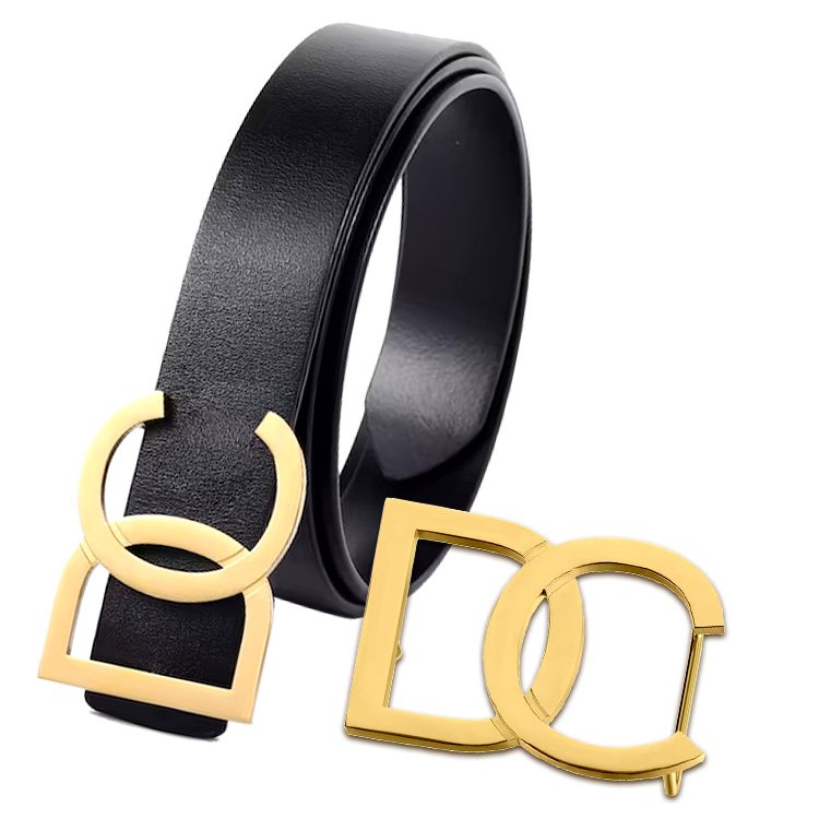 Factory Accept Custom Logo Metal Letter Plate Shape Luxury Silver Zinc Alloy Engraved Brand Men Belt Buckle For Leather Belt