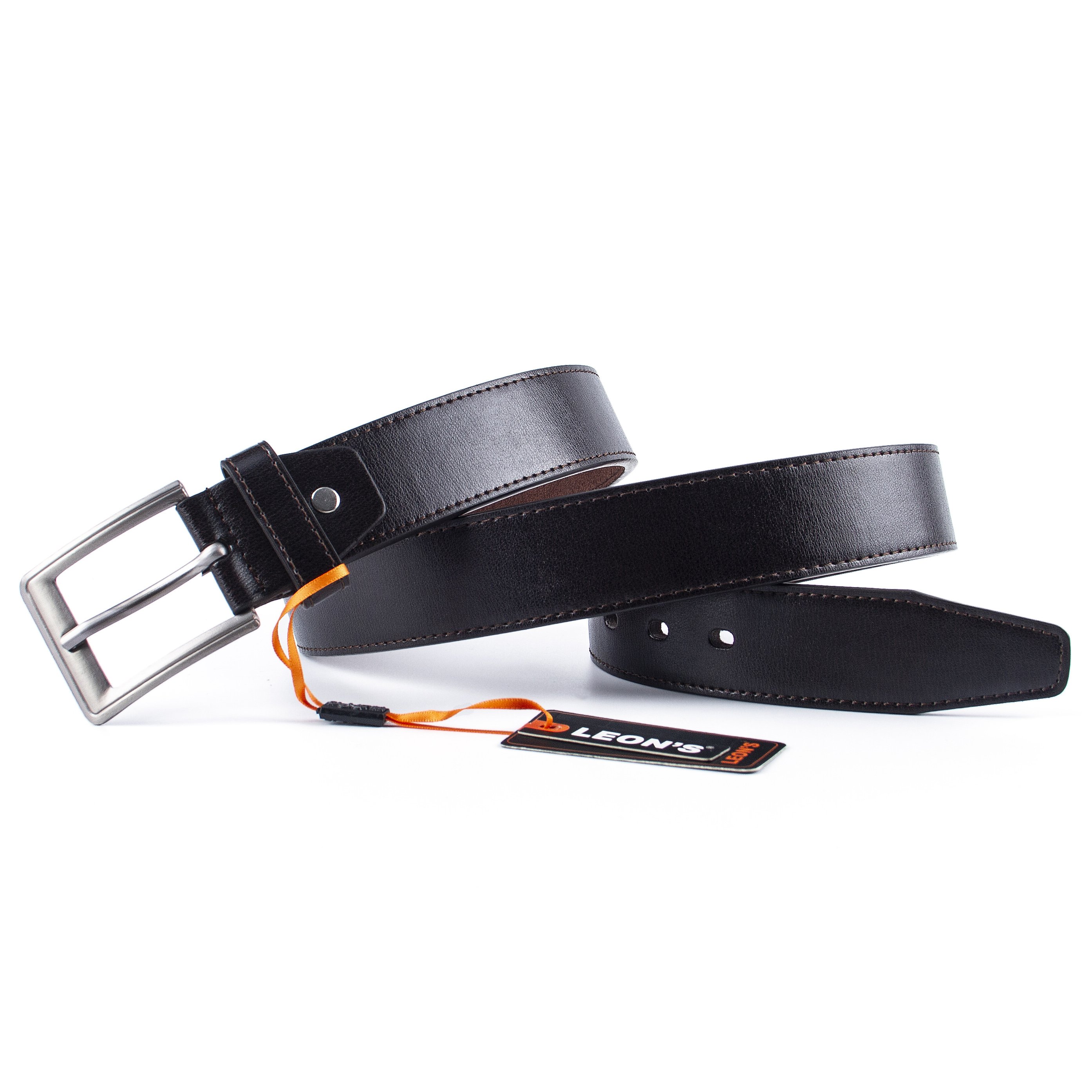 Wholesale men's cheap pin buckle belts High quality iron buckle Customized logo belt factory