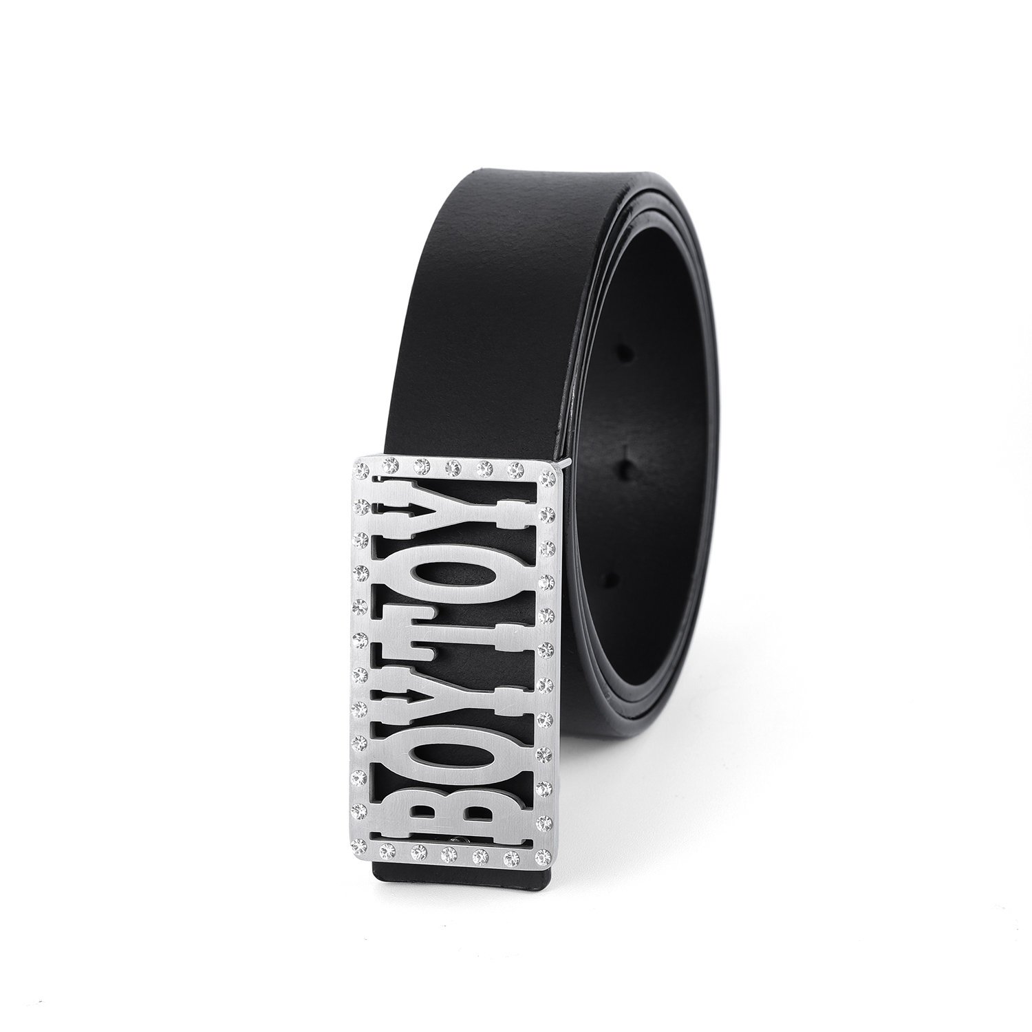 Belt Buckle Custom Manufacturer Brass Hollow Out Stainless steel 35mm 40mm Y2k Letter Shape Belt Buckle
