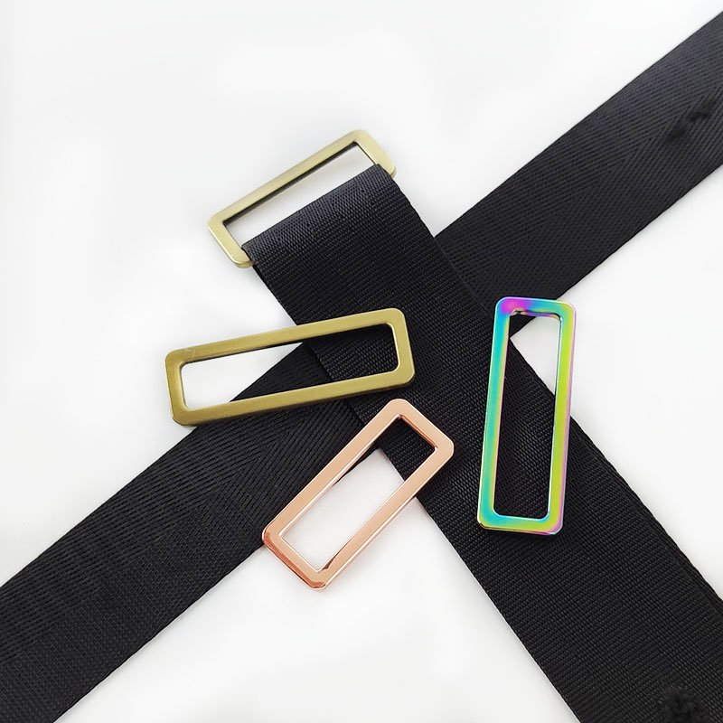 Deepeel AP264 20/25/32/38/50mm Handbag Hardware Accessories Square Adjustable Bag Strap Clasp D Ring Buckles